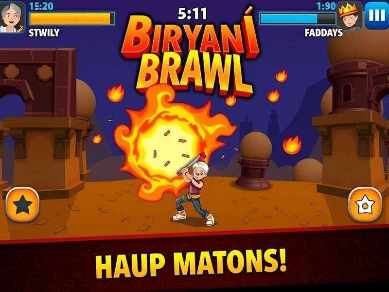 Biryani Brawl Game Screenshot